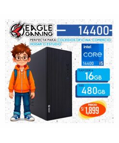 PC DE OFICINA INTEL CORE I5 14400 | 16GB RAM DDR4 | 480GB SSD